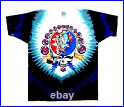 Grateful Dead Shirt T Shirt Vintage 1994 Hockey NHL'94 Puck Stick GD GDM XL New
