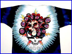 Grateful Dead Shirt T Shirt Vintage 1994 Hockey NHL'94 Puck Stick GD GDM XL New