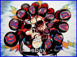 Grateful Dead Shirt T Shirt Vintage 1994 Hockey NHL'94 Puck Stick GD GDM XL New