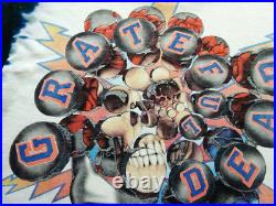 Grateful Dead Shirt T Shirt Vintage 1994 Hockey NHL'94 Puck Stick Tie Dye GD XL