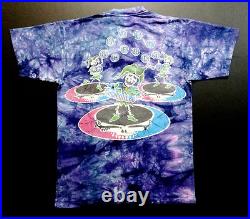 Grateful Dead Shirt T Shirt Vintage 1994 Jester Steal Your Face Tie Dye MT GDM L