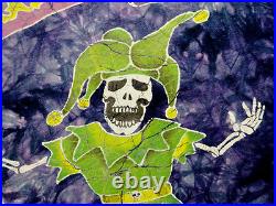 Grateful Dead Shirt T Shirt Vintage 1994 Jester Steal Your Face Tie Dye MT GDM L