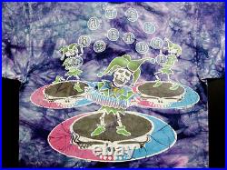 Grateful Dead Shirt T Shirt Vintage 1994 Jester Steal Your Face Tie Dye MT GDM L