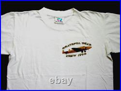 Grateful Dead Shirt T Shirt Vintage 1994 Road Crew Stealth Bomber Airplane GDM L