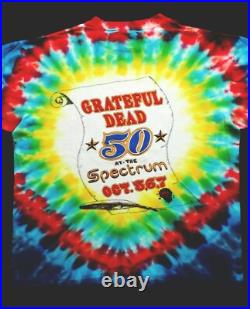Grateful Dead Shirt T Shirt Vintage 1994 Spectrum Philadelphia Liberty 50 GDM XL