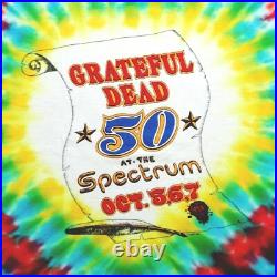 Grateful Dead Shirt T Shirt Vintage 1994 Spectrum Philadelphia Liberty 50 GDM XL