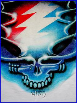 Grateful Dead Shirt T Shirt Vintage 1994 Steal Your Face Graffiti Paint GD GDM L