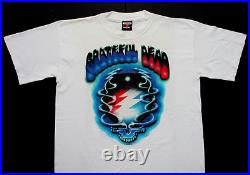 Grateful Dead Shirt T Shirt Vintage 1994 Steal Your Face Graffiti Paint GD GDM L