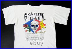 Grateful Dead Shirt T Shirt Vintage 1994 Summer Tour Its Worth The Trip USA XXL