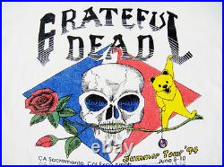 Grateful Dead Shirt T Shirt Vintage 1994 Summer Tour Its Worth The Trip USA XXL