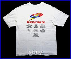 Grateful Dead Shirt T Shirt Vintage 1994 Summer Tour Lightning Bolt Roth GDM L