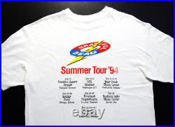 Grateful Dead Shirt T Shirt Vintage 1994 Summer Tour Lightning Bolt Roth GDM L