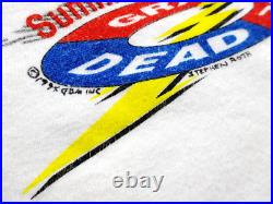 Grateful Dead Shirt T Shirt Vintage 1994 Summer Tour Lightning Bolt Roth GDM L