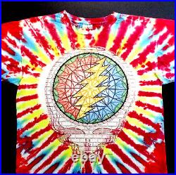Grateful Dead Shirt T Shirt Vintage 1994 Summer Tour Stained Glass GD SYF GDM L