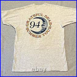 Grateful Dead Shirt T Shirt Vintage 1994 Summer Tour Sun Moon SYF Schatz GDM L