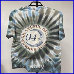 Grateful Dead Shirt T Shirt Vintage 1994 Summer Tour Sun Moon SYF Tie Dye GDM XL