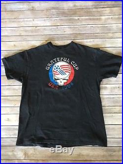 Grateful Dead Shirt T Shirt Vintage 1994 Tour Summer Stained USA CUP RARE XL
