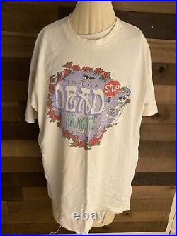 Grateful Dead Shirt T Shirt Vintage 1994 Vermont VT Highgate 7/13/94 xl stop