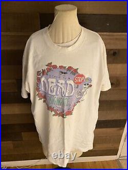 Grateful Dead Shirt T Shirt Vintage 1994 Vermont VT Highgate 7/13/94 xl stop