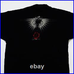 Grateful Dead Shirt T Shirt Vintage 1995 Aoxomoxoa Rick Griffin GD Rose GDM L