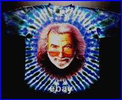 Grateful Dead Shirt T Shirt Vintage 1995 Jerry Garcia JG Winged Rose JGE NFA XL