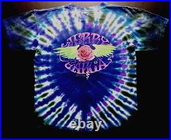 Grateful Dead Shirt T Shirt Vintage 1995 Jerry Garcia JG Winged Rose JGE NFA XL