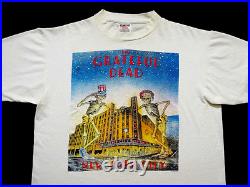 Grateful Dead Shirt T Shirt Vintage 1995 Radio City Music Hall New York'80 GD L