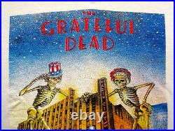 Grateful Dead Shirt T Shirt Vintage 1995 Radio City Music Hall New York'80 GD L
