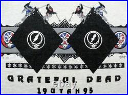Grateful Dead Shirt T Shirt Vintage 1995 Ski Utah Skiing SLC Black Diamond GDM L