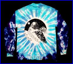 Grateful Dead Shirt T Shirt Vintage 1995 Skiing Ski Mountain Snow Tie Dye GDM L