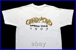 Grateful Dead Shirt T Shirt Vintage 1995 Spring Tour Skeleton Drums Space GDM XL