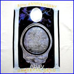 Grateful Dead Shirt T Shirt Vintage 1995 Summer Final Tour Richard Biffle GDM XL