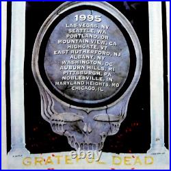 Grateful Dead Shirt T Shirt Vintage 1995 Summer Final Tour Richard Biffle GDM XL