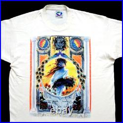 Grateful Dead Shirt T Shirt Vintage 1995 Summer Final Tour Richard Biffle GDM XL