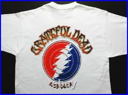 Grateful Dead Shirt T Shirt Vintage 1995 Summer Tour Flying Frog'95 GD XL New