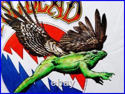 Grateful Dead Shirt T Shirt Vintage 1995 Summer Tour Flying Frog'95 GD XL New