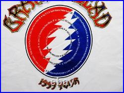 Grateful Dead Shirt T Shirt Vintage 1995 Summer Tour Flying Frog'95 GD XL New