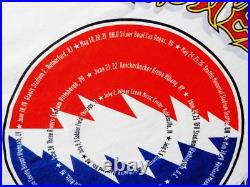 Grateful Dead Shirt T Shirt Vintage 1995 Summer Tour Flying Frog'95 GD XL New