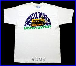 Grateful Dead Shirt T Shirt Vintage 1995 Summer Tour Road Crew Bulldozer GDP XL