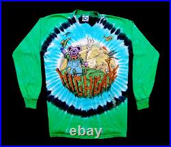 Grateful Dead Shirt T Shirt Vintage 1995 Summer Vermont VT Highgate Cow CP GDM L