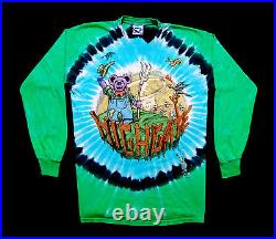 Grateful Dead Shirt T Shirt Vintage 1995 Summer Vermont VT Highgate Cow CP GDM L