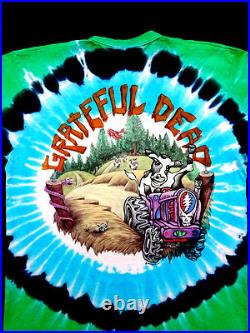 Grateful Dead Shirt T Shirt Vintage 1995 Summer Vermont VT Highgate Cow CP GDM L