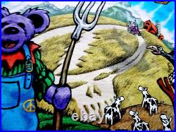 Grateful Dead Shirt T Shirt Vintage 1995 Summer Vermont VT Highgate Cow CP GDM L