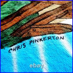 Grateful Dead Shirt T Shirt Vintage 1995 Summer Vermont VT Highgate Cow CP GDM L