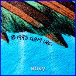 Grateful Dead Shirt T Shirt Vintage 1995 Summer Vermont VT Highgate Cow CP GDM L