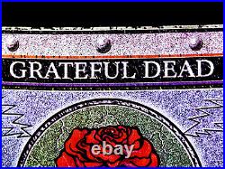 Grateful Dead Shirt T Shirt Vintage 1995 Tour Stone Roses Black GDM NFA XL New