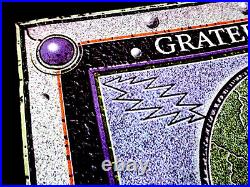 Grateful Dead Shirt T Shirt Vintage 1995 Tour Stone Roses Black GDM NFA XL New