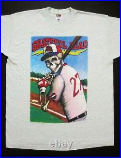Grateful Dead Shirt T Shirt Vintage 1996 Baseball Hat Bat MLB Tim Harris GDM XXL
