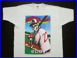 Grateful Dead Shirt T Shirt Vintage 1996 Baseball Hat Bat MLB Tim Harris GDM XXL