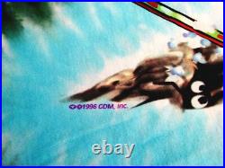 Grateful Dead Shirt T Shirt Vintage 1996 Ski Skiing Snow Bear Tie Dye GDM XL New